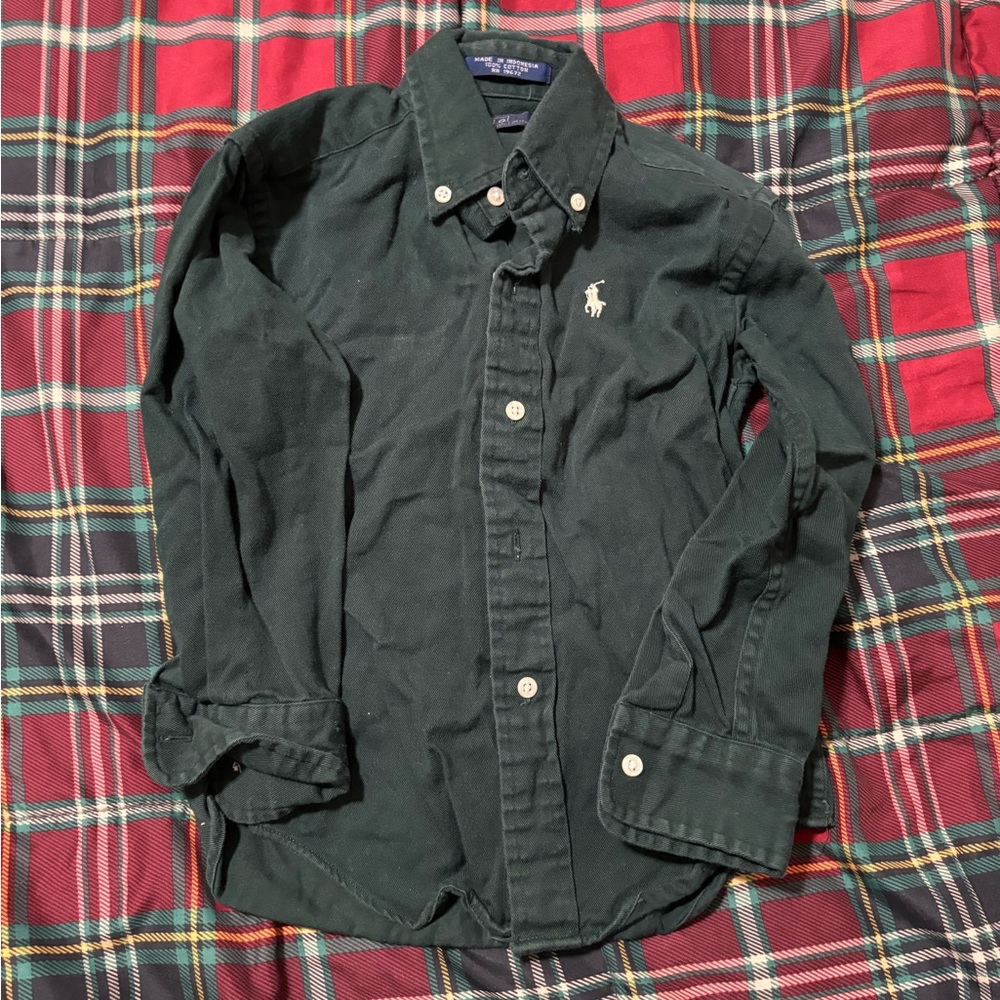 Polo by Ralph Lauren Kid’s Green Shirt